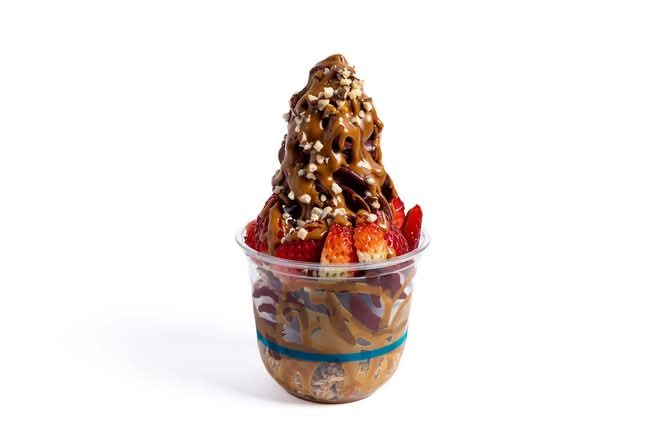 Biscoff soft serve