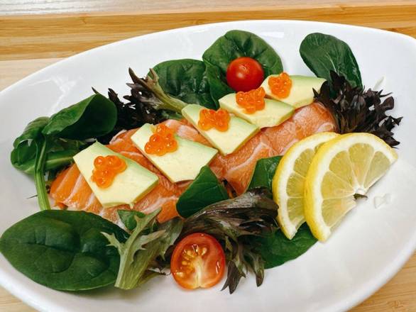 Salmon Sashimi Salad