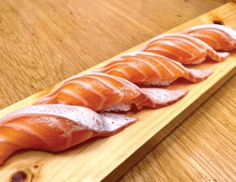 Salmon Belly Nigiri 3pc