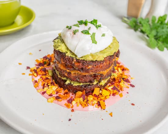 Sweet potato Halloumi fritters