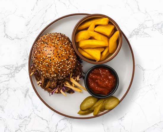 Pulled Beef Burger