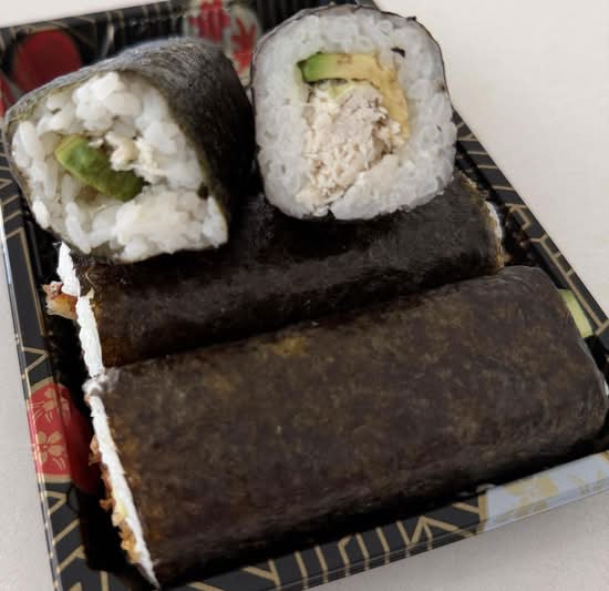 Chicken Avocado Sushi Roll