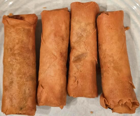 Vegetable Spring Rolls (V)