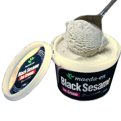 Black Sesame Ice Cream
