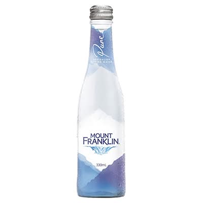 Mt Franklin Lightly Sparkling Water 330ml