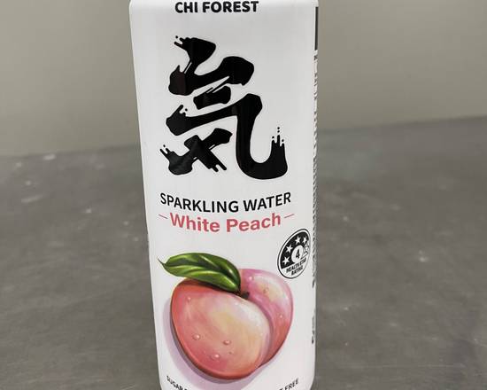 Sparkling Water white Peach