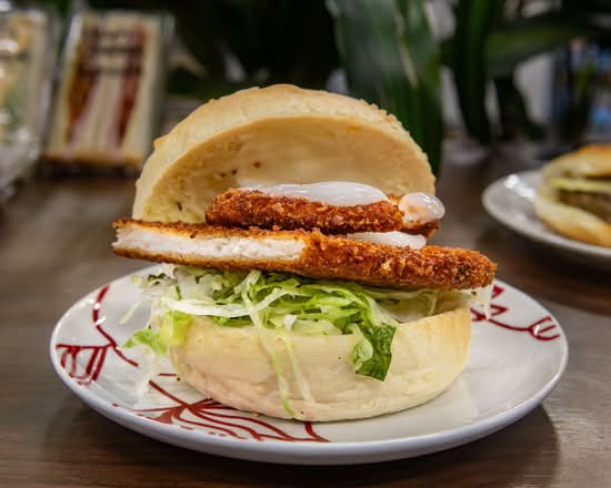 Chicken Schnitzel Salad Burger