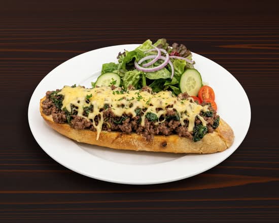 Minced Beef, Spinach and Cheese