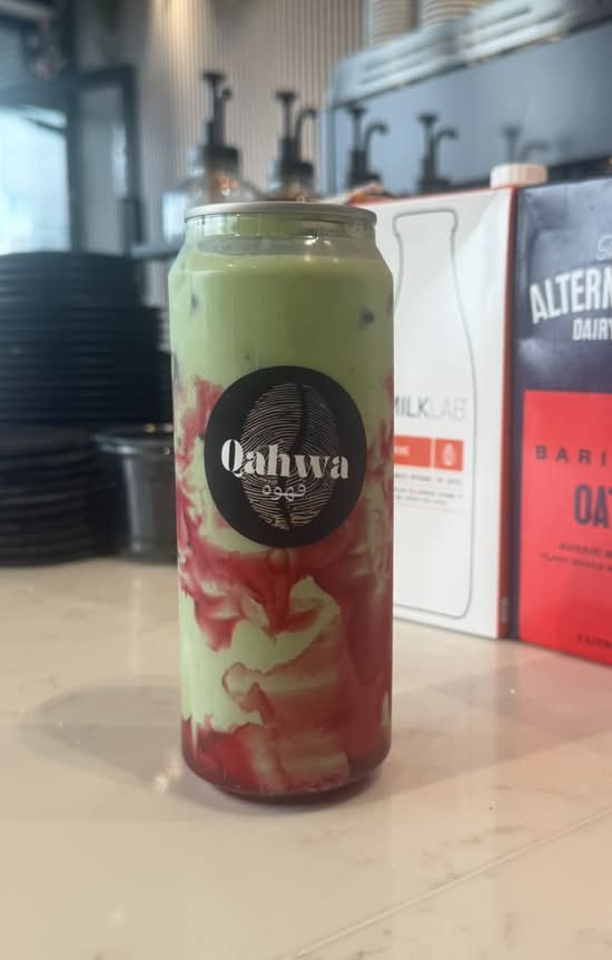 Iced Strawberry Matcha