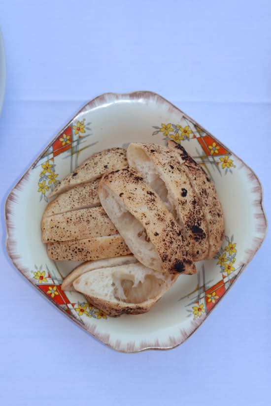 Charred Pide Bread