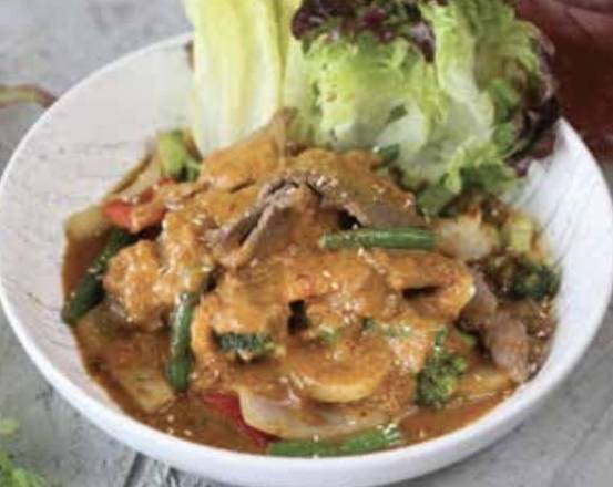 Satay Sauce Stir Fried