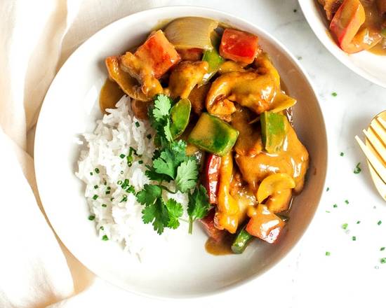 Satay Chicken Rice