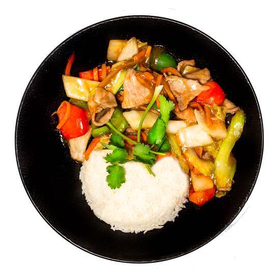 Mongolian Beef Rice