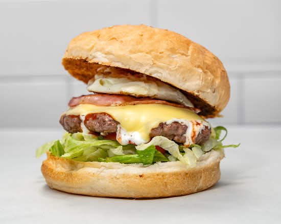 Hamburger in Batter