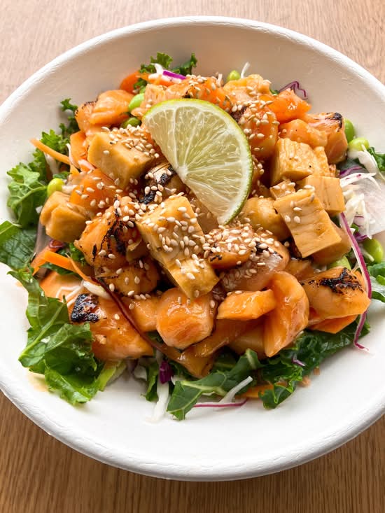 ABURI SALMON POKE (GF)(DF)