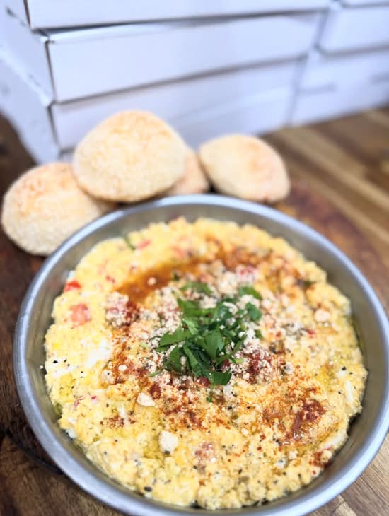 Scrambled Eggs with Shanglish