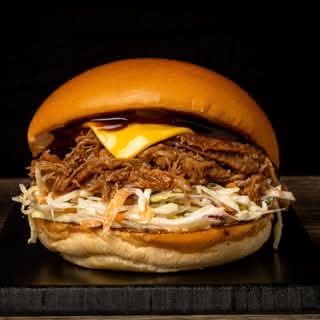 Dallas Pulled Pork Burger