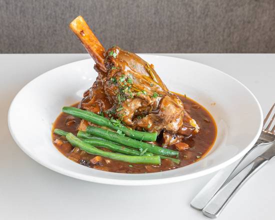 Slow Cooked Braised Hindquarter Lamb Shank  (GF)