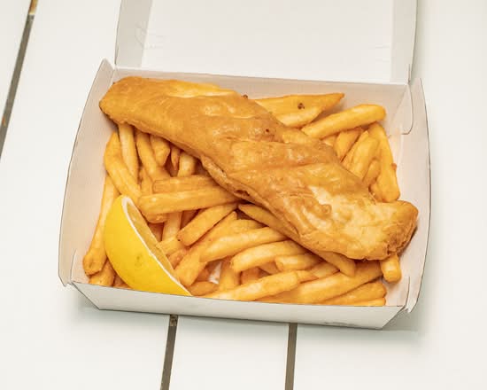 Battered Fish and Chips