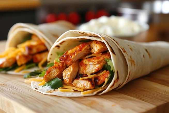 Peri Peri Chicken Wrap