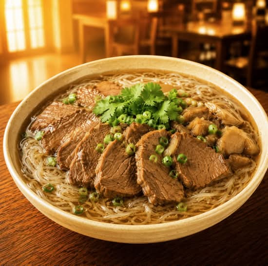 Braised Beef Soup with Vermicelli