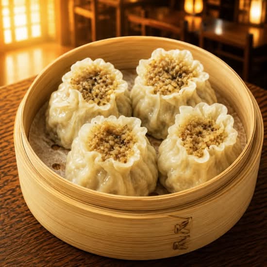 Steamed Sticky Rice Siu Mai (4 pcs)