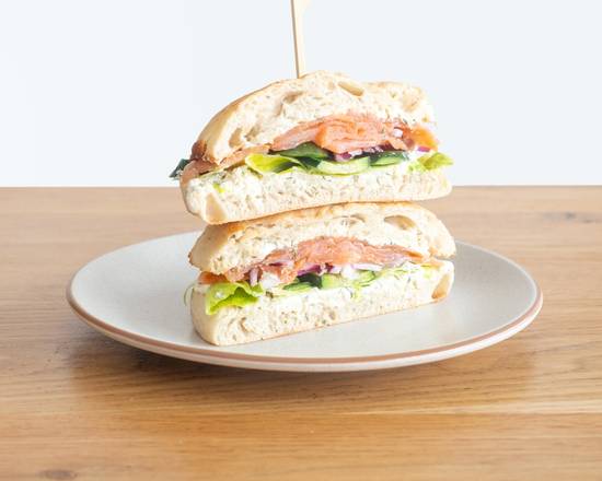Smoked Salmon Sandwich