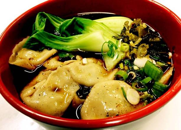 Dumplings in Beef Soup