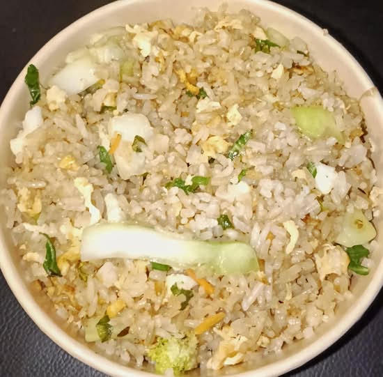 Small Vegetarian Fried Rice