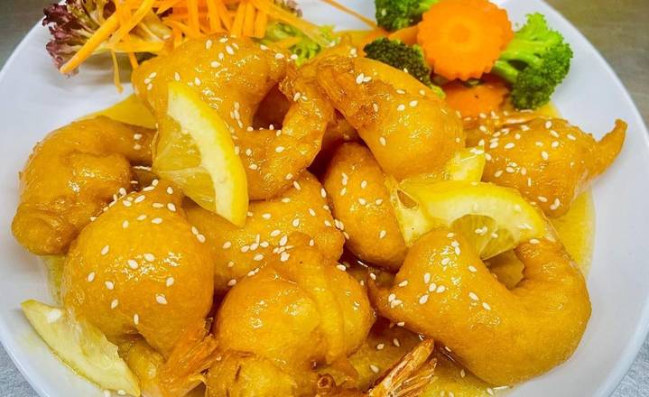 Honey Lemon King Prawn(I)