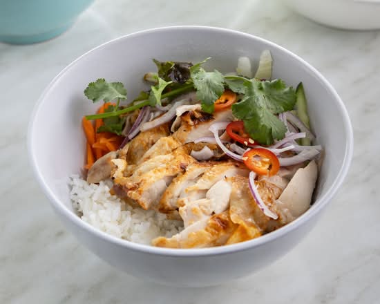 Roast Chicken Rice Bowl