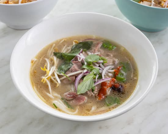 Sliced Beef Pho Noodle Soup