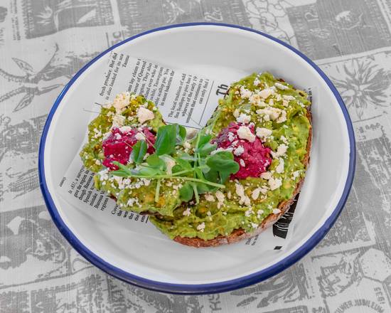 Dullstroom Avocado and Feta on Toast