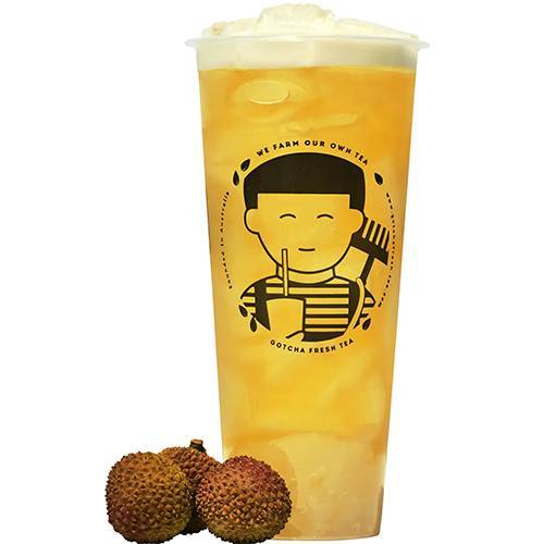 Lychee Jasmine Green Tea with Lychee Jelly