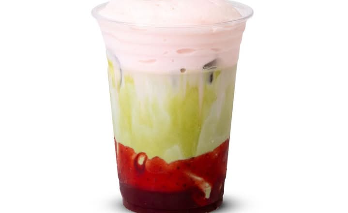 COLD FOAM - Strawberry Matcha