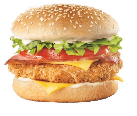 Sweet Chicken Zinger Burger