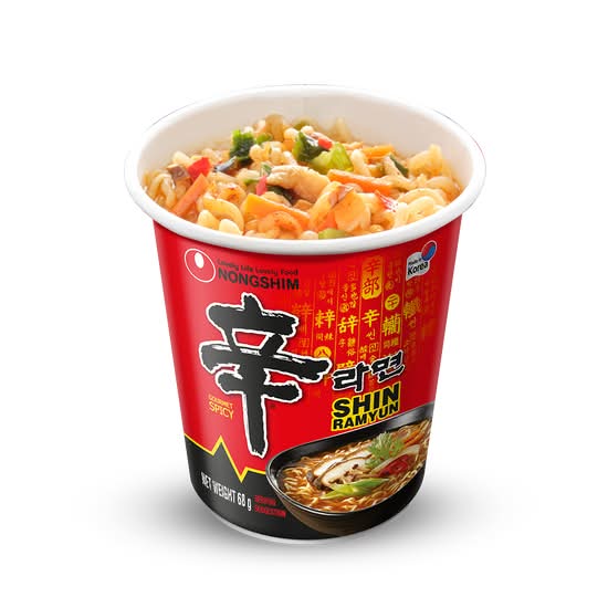 Shin Ramyun Cup (Spicy)