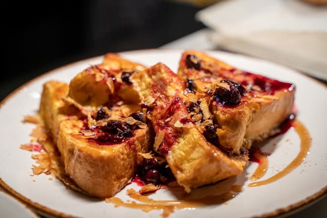 Mixed Berry French Toast