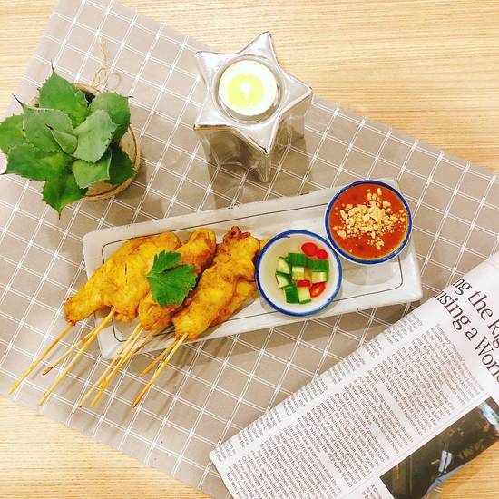 Satay Chicken Skewers