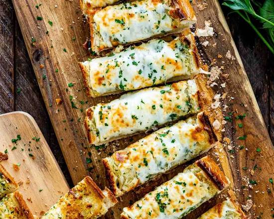 Cheesy garlic bread