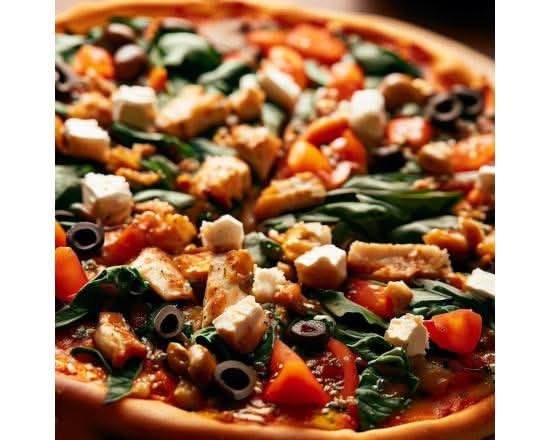 Chicken and Feta Pizza