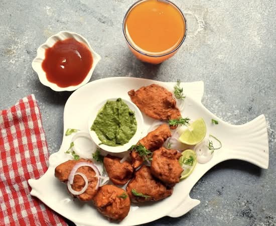 Fish pakora