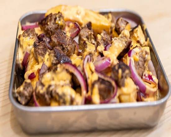 Burger Style Loaded Fries