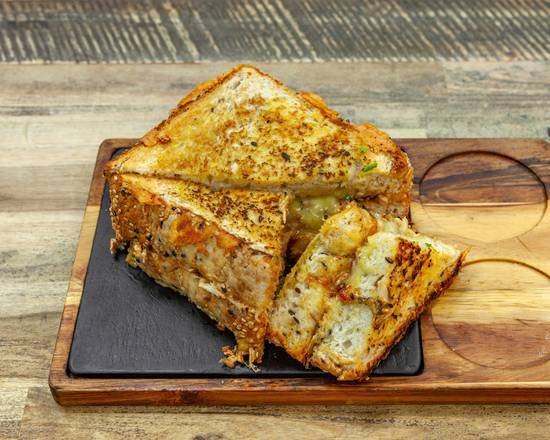 Sweet Chilli Chicken with Cheddar Cheese Toastie
