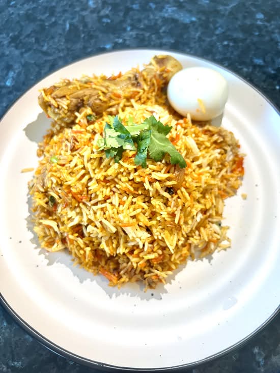 Chicken biryani