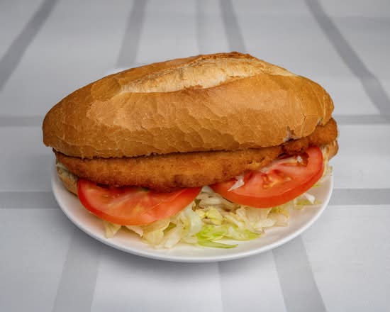 Chicken Schnitzel Baguette