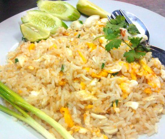 Crab meat fried rice