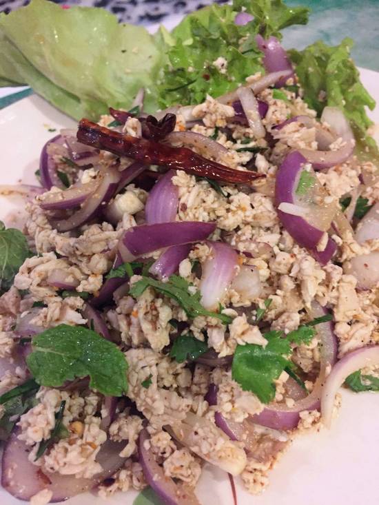 Larb Chicken Salad