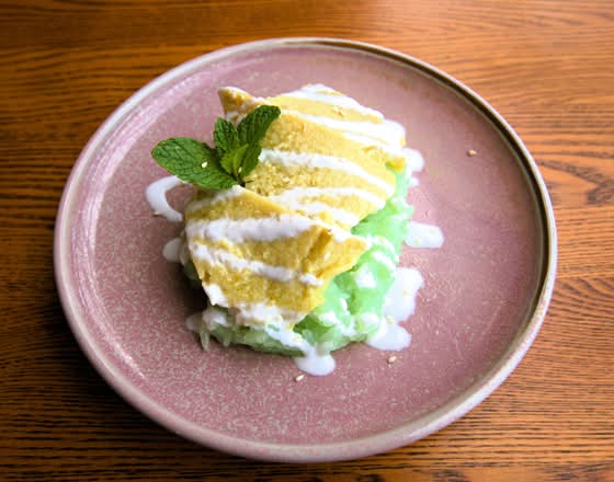 Sticky Rice and Thai Custard (GF)