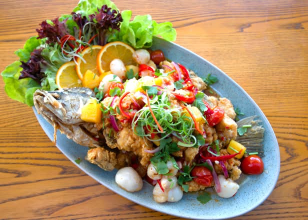 Barramundi with Sweet Chilli Sauce (I) (GFO)